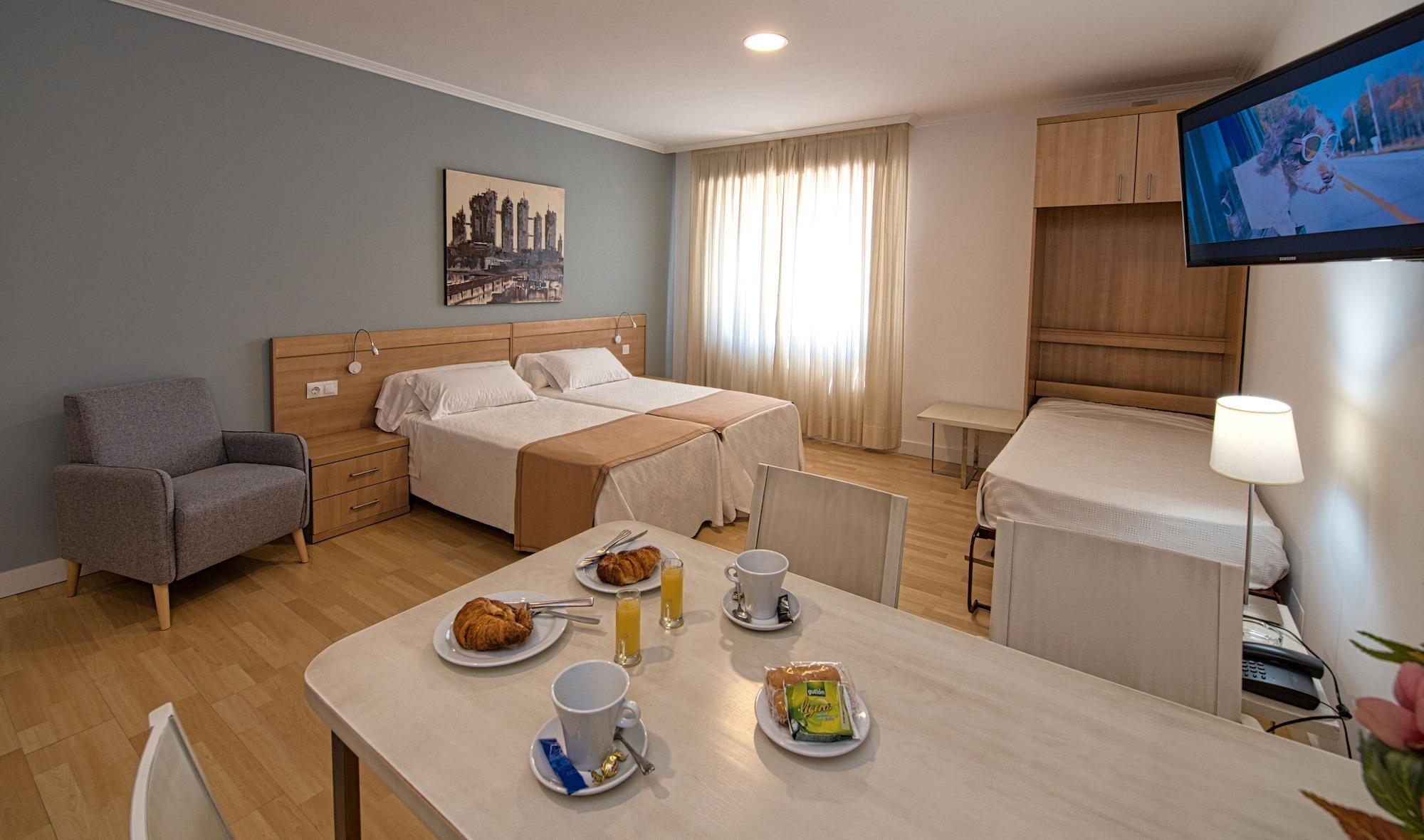 Hotel Apartamentos Dabarca Pontevedra Dış mekan fotoğraf